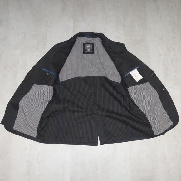 Bugatti Navy Cotton Blend Sport Coat 46R Men’s Classic Blazer - Picture 5 of 6